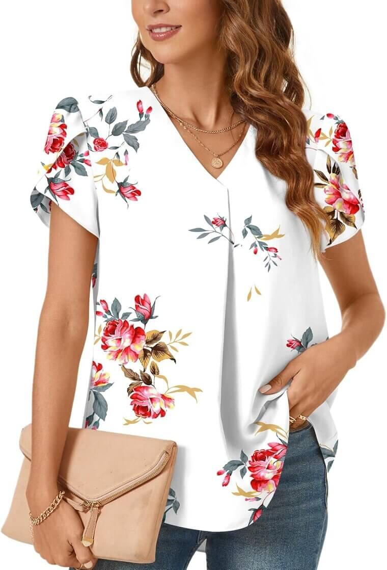 Bestbee Chiffon Blouse - Perfect for Summer Style!