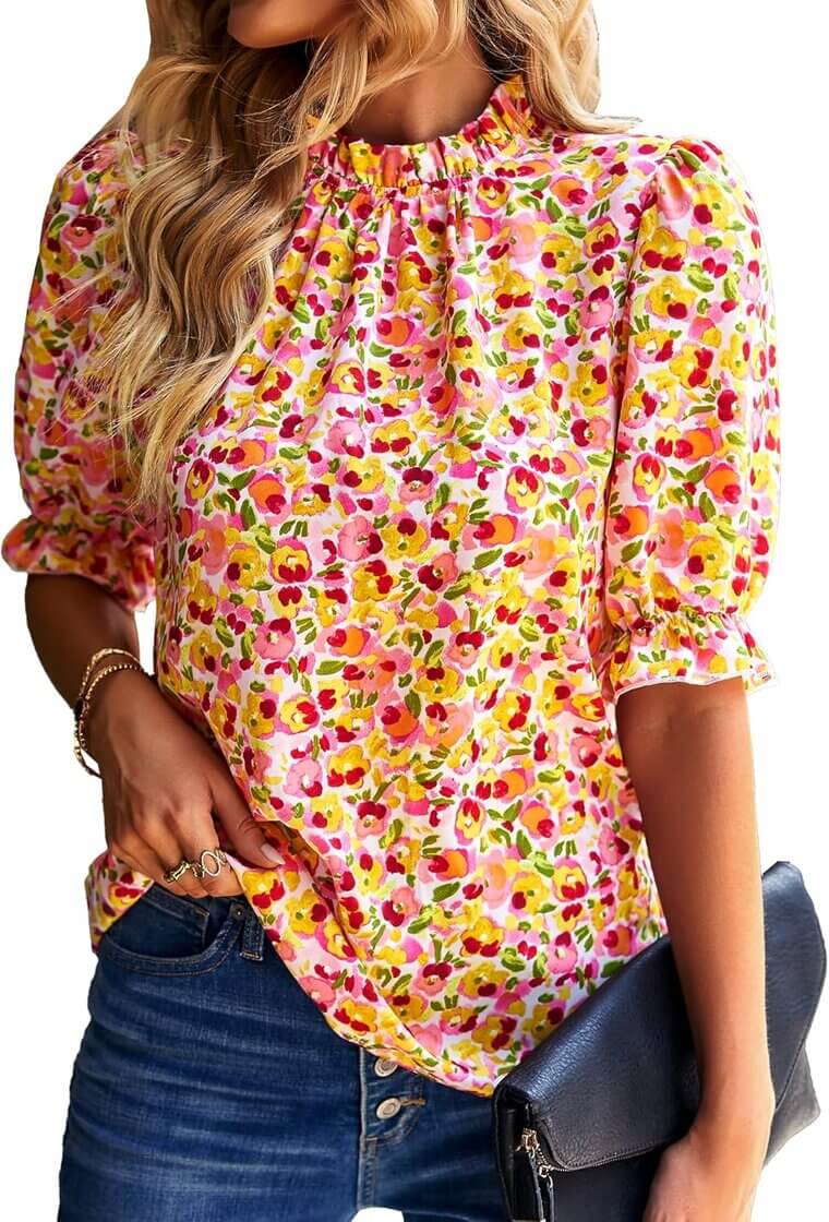 BTFBM Boho Blouse - Chic Summer Style