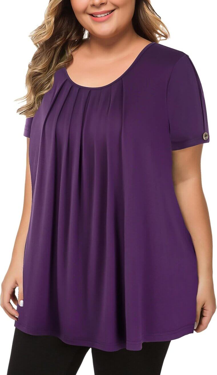 MANER Plus Size Tops - Casual Comfort for Every Day