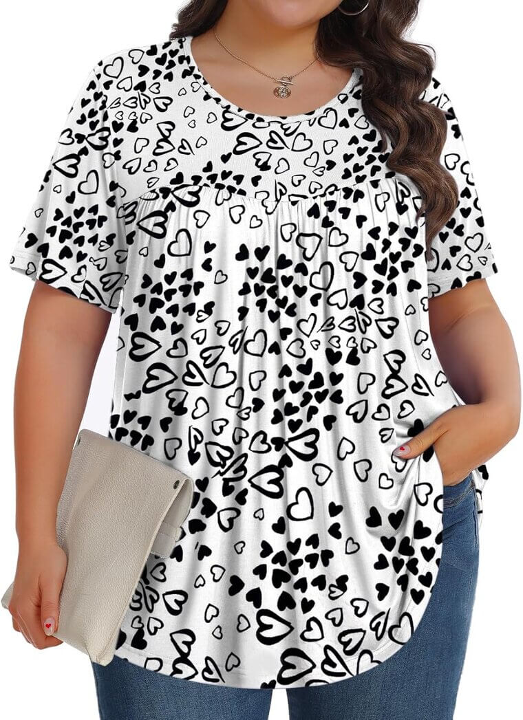 Plus Size Tunic Tops - Casual Elegance for Every Occasion