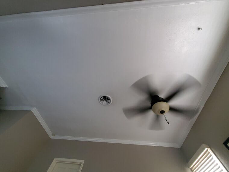 Ceiling Fans Left On in Empty Rooms