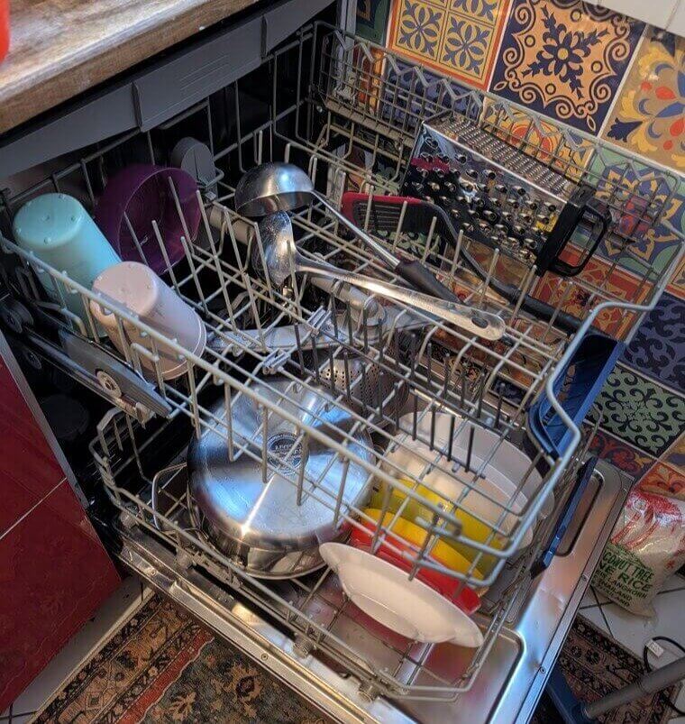 Half‑Empty Dishwasher & Washer Loads