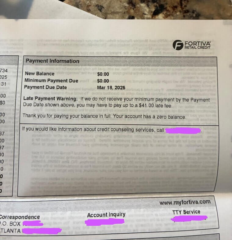 Late Fees & Interest From Disorganized Bills