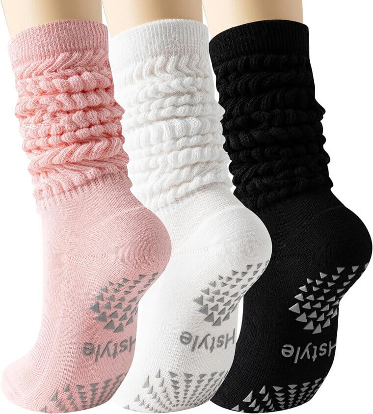 Hstyle Pilates Socks - Cozy Grip for Yoga & Barre - Don’t Miss the 51% Discount!