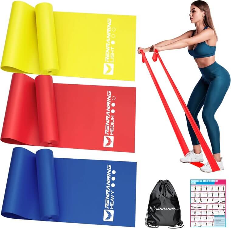RENRANRING Resistance Bands for Fitness & Rehab - - Now 10% Off!