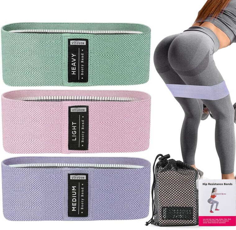 Booty Bands Set: Perfect for Full Body Workouts Anywhere! - Enjoy 33% Off!