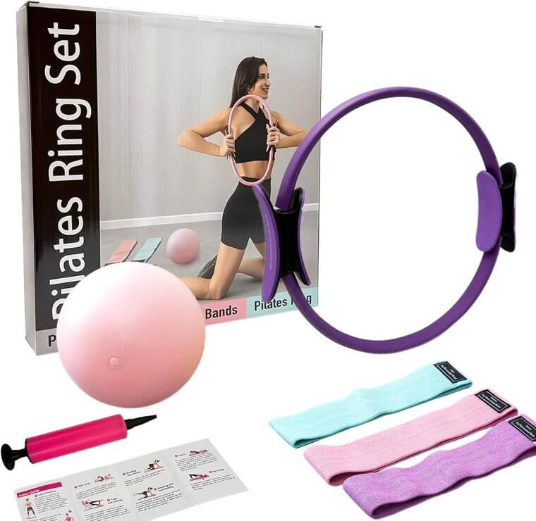 Gymyard Pilates Kit - Tone & Strengthen Anywhere! - 20% Off!