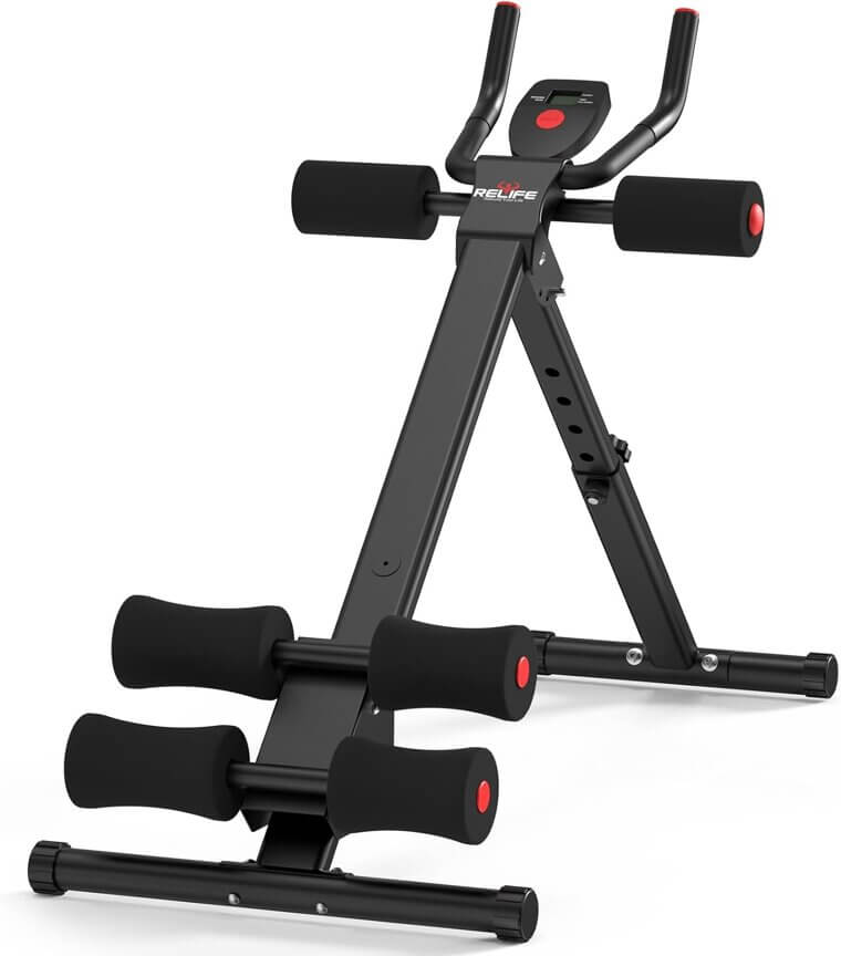 RELIFE Ab Workout Machine - Your Home Gym Essential - Don’t Miss the 31% Discount!