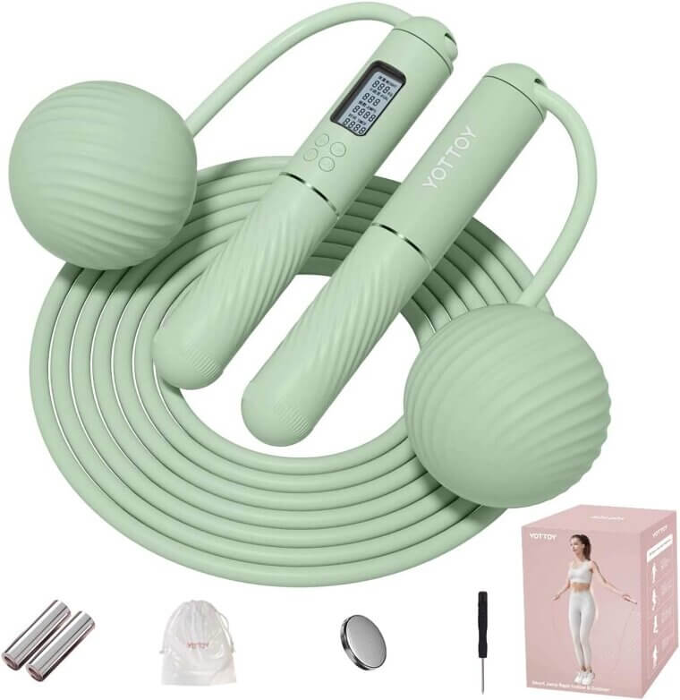 YOTTOY Jump Rope - Cordless & Weighted for Fast Workouts - Now 10% Off!
