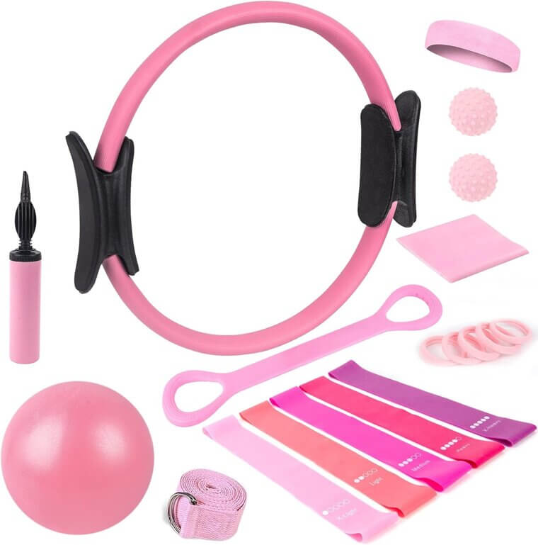 Pilates Ring Set - Perfect Home Workout Companion - Don’t Miss the 30% Discount!