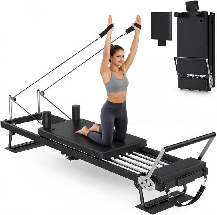 XDDIAS Pilates Reformer - Ultimate Home Workout Solution with Foldable Design - Now 10% Off!
