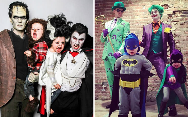 Neil Patrick Harris And His Family Go All Out For Halloween