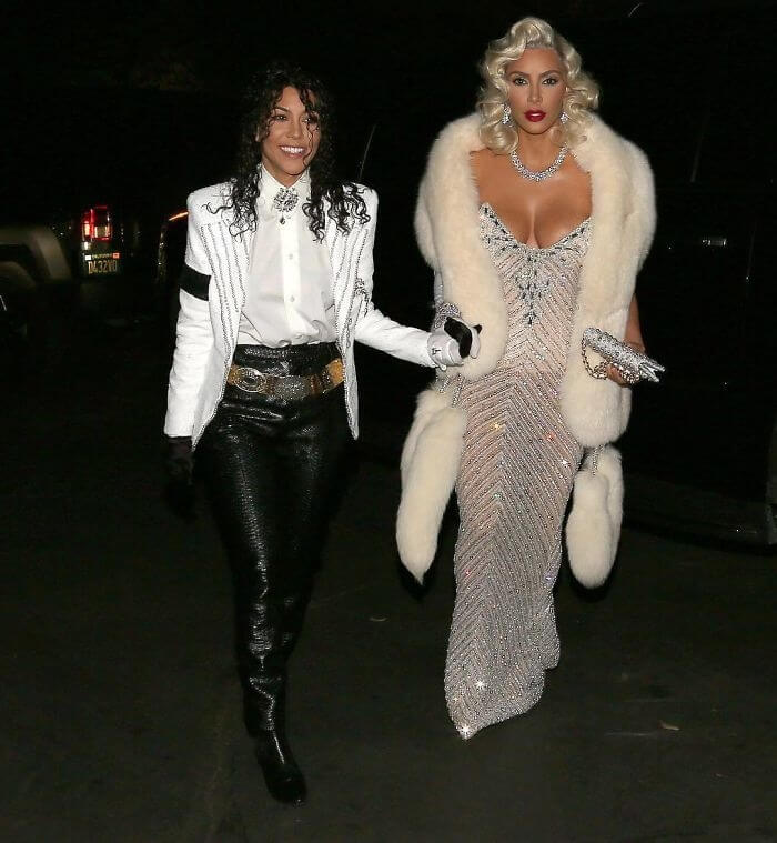 Kourtney And Kim Kardashian Are Iconic As Michael Jackson And Madonna