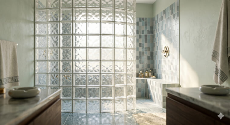 Glass Block Walls: The Return of Structured Light