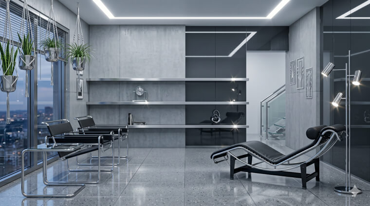 Chrome Accents: The Sleek Shine of the 80s
