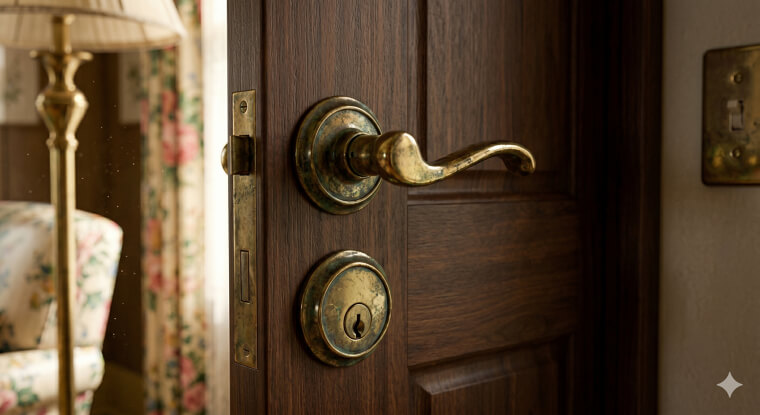 Brass Hardware: The Warmth of "Real" Metal