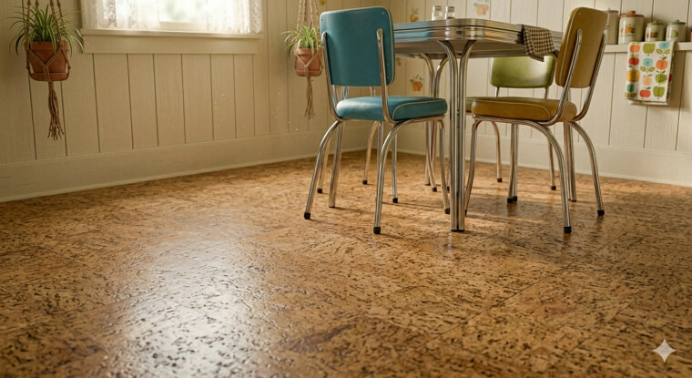Cork Flooring: Soft, Sustainable, and Springy
