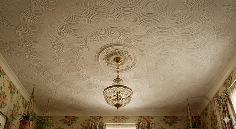 Artex and Textured Ceilings: A Touch of Dimension