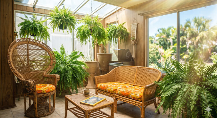 Rattan and Cane Furniture: The Natural Allure of the Sunroom