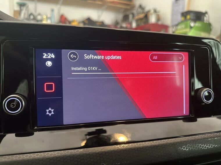 Infotainment System Software Updates