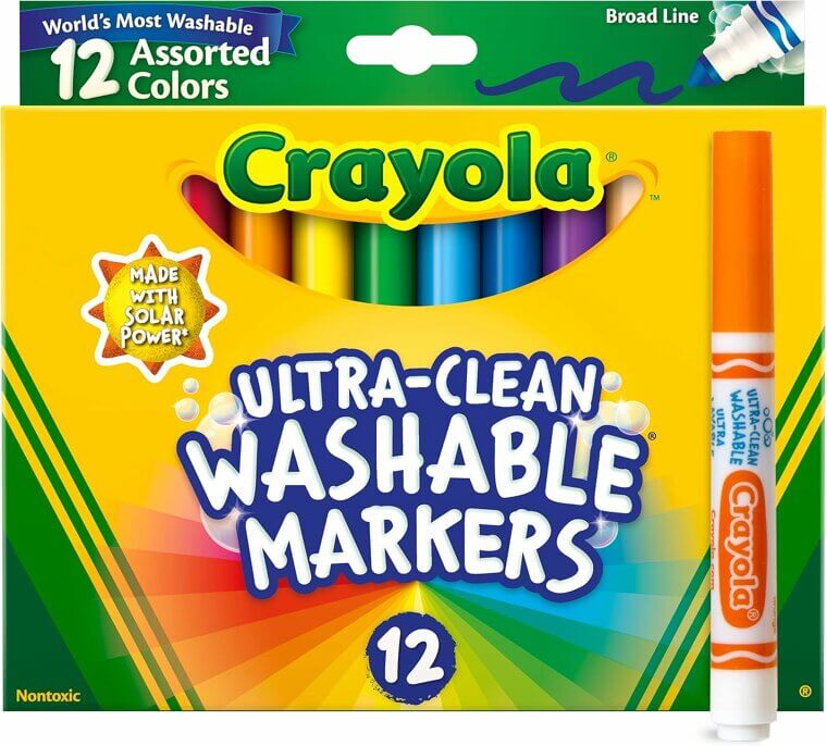 Unleash Creativity With Crayola Markers - Perfect for Kids' Art Projects 