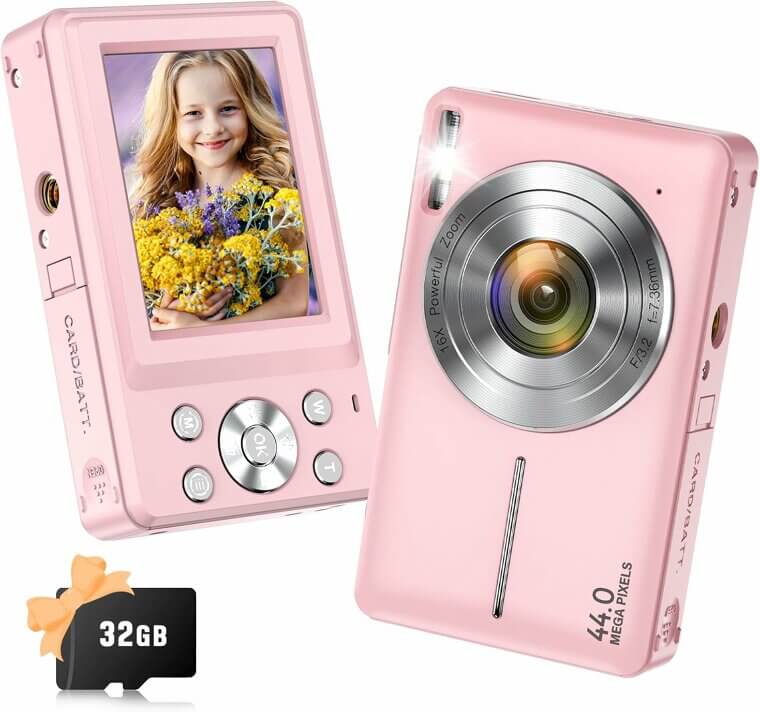 Capture Memories With Digital Camera for Kids & Teens! - Now 13% Off! 