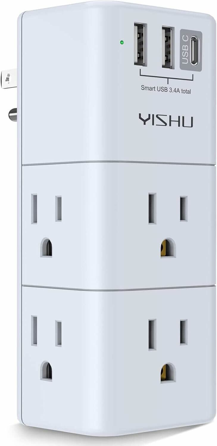 Upgrade Your Space With USB Outlet Extender - Perfect for Any Setup - Don’t Miss the 33% Discount! 