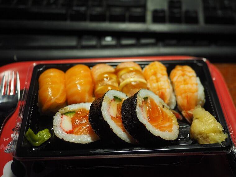 Pre-Packaged Sushi