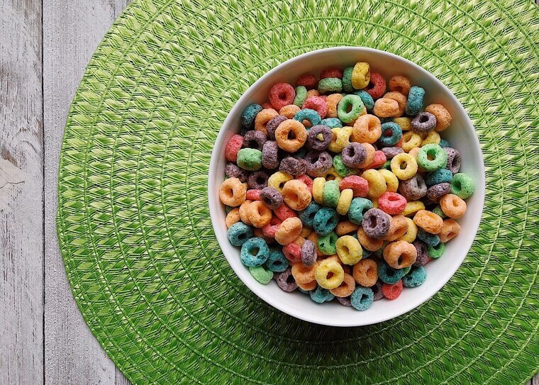 Colorful Cereals and Hidden Health Risks
