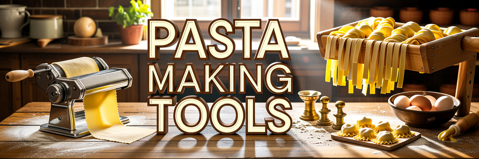 Italian Pasta-Making Tools for Fresh Pasta on a Sunday