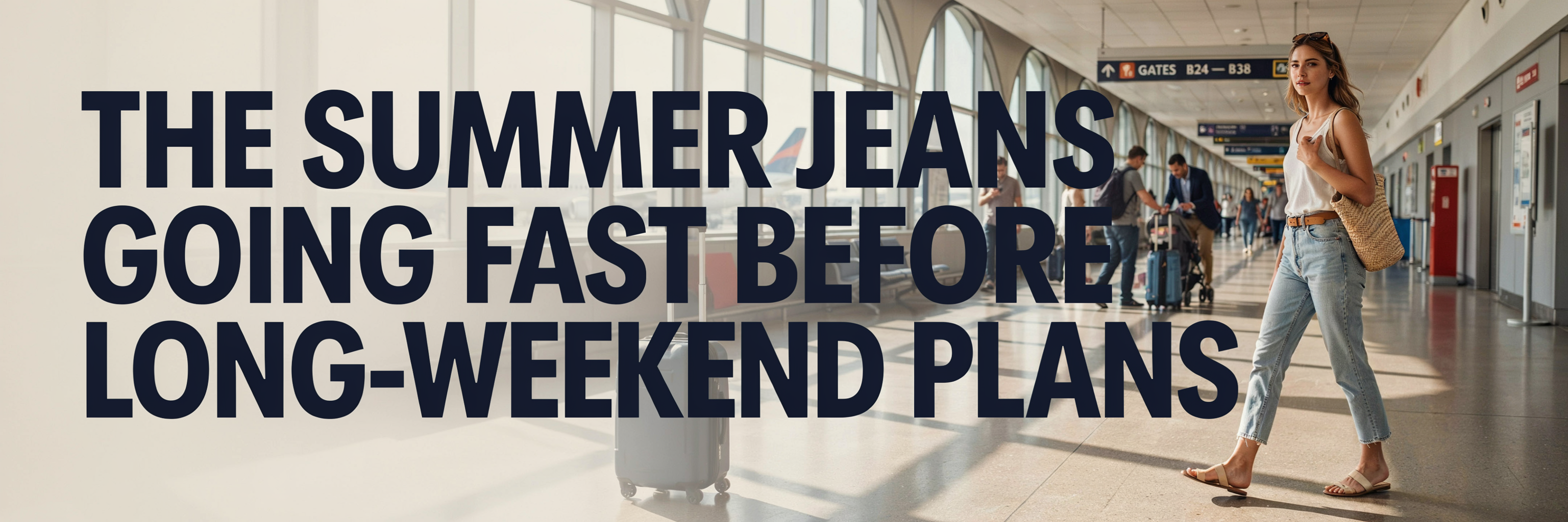 The Summer Jeans Going Fast Before Long-Weekend Plans