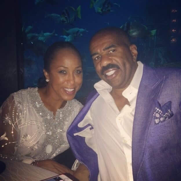 Steve Harvey Called Out Majorie Harvey From Stage Before He Had Even Met Her