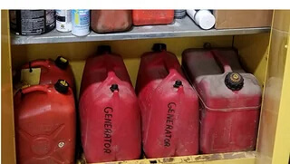 Storing Fuel Improperly at Home