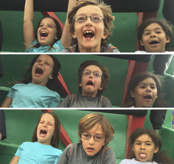 The Three Stages: Excitement, Fear, Nausea
