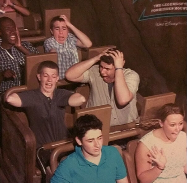 Reason #1 To Keep Your Arms and Legs Inside The Rollercoaster