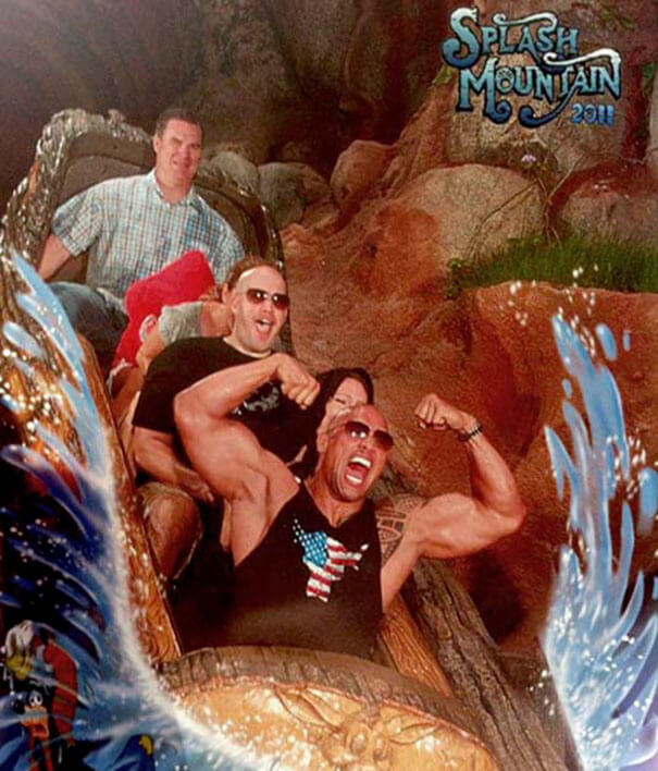 Everyone Looks Tiny Compared To the Rock
