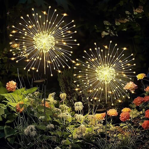 Stunning Solar Fairy Lights that Create Spectacular Firework Effects. Now 19% Off!