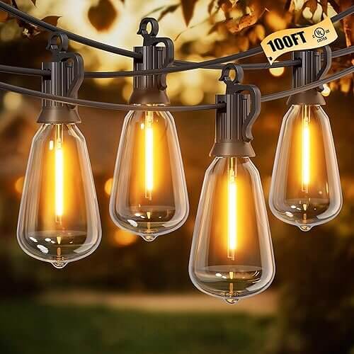 Durable Outdoor String Lights that Illuminate Your Nights Beautifully. Now 24% Off!