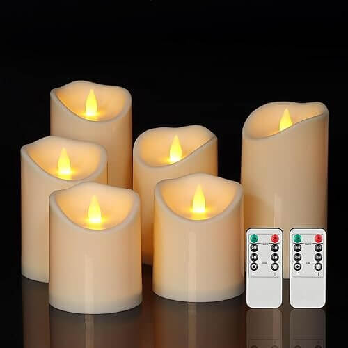 Premium Flameless LED Candles that Create Perfect Ambiance Anywhere. 