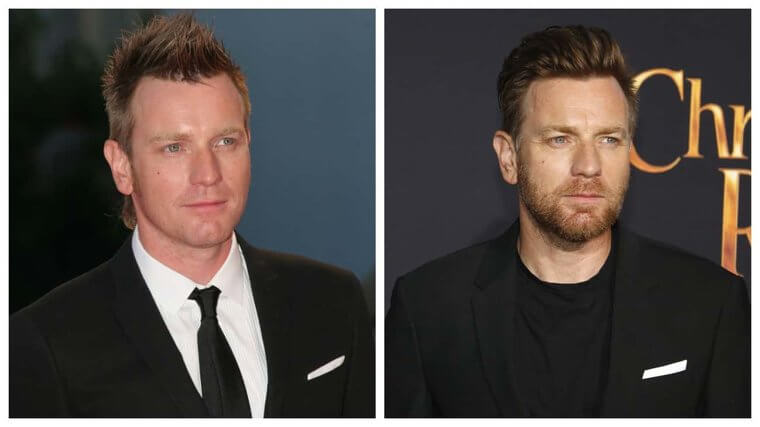 Ewan McGregor - 2007 Vs. 2018 (11 Year Difference)