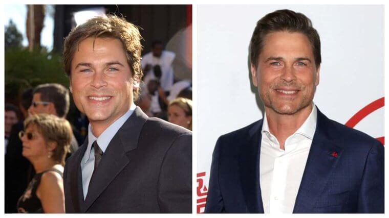 Rob Lowe - 2002 Vs. 2018 (16 Year Difference)