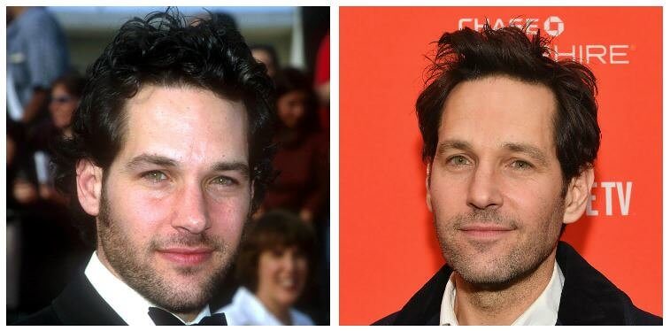 Paul Rudd - 2000 Vs. 2018 (18 Year Difference)