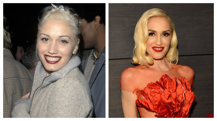 Gwen Stefani - 1999 Vs. 2016 (17 Year Difference)