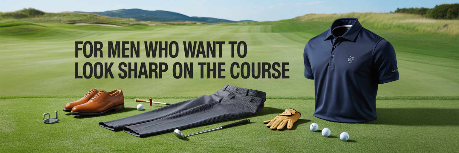 For Men Who Want to Look Sharp on the Course