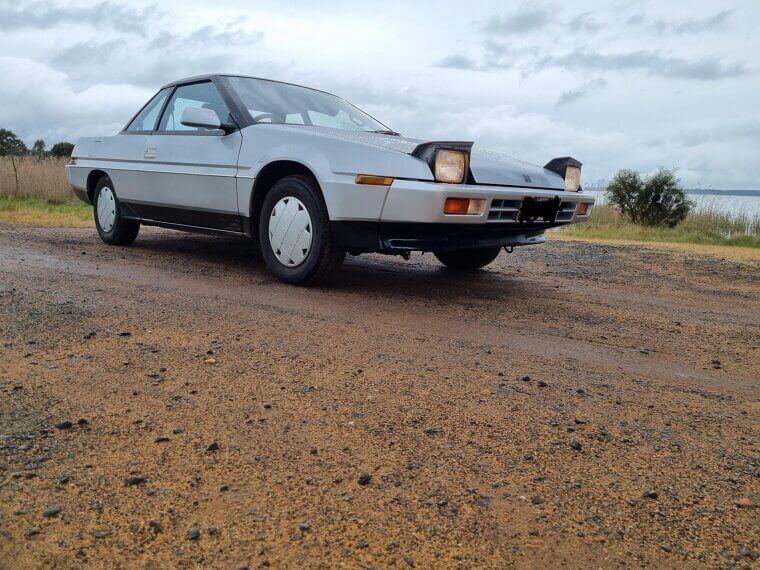 Subaru XT: The Futuristic Wedge With an Aircraft Cockpit