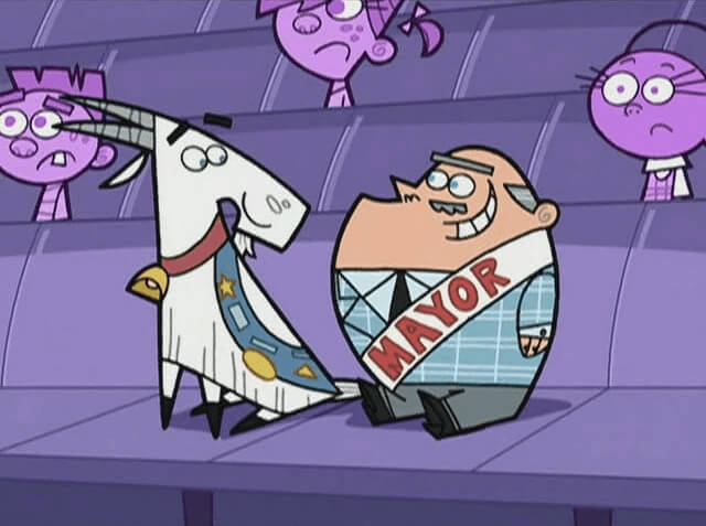 Chompy The Goat, Mr. Crocker, The Mayor, Juandissimo, And Dinkleberg Are All The Same Person