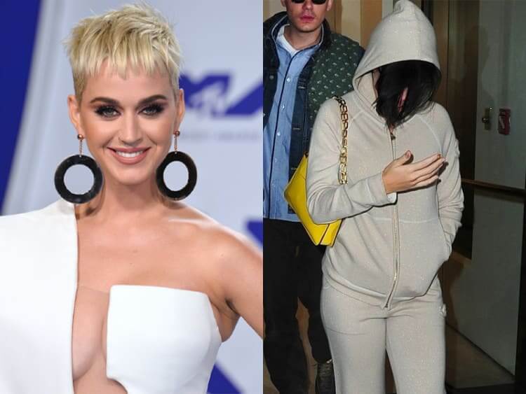 Katy Perry Goes Old School With A Hooded Tracksuit