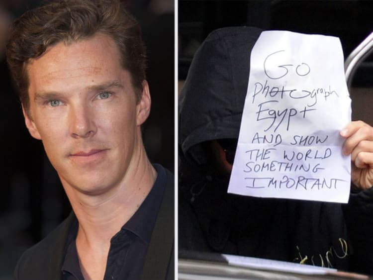 Stop Photographing Benedict Cumberbatch And Go Take Pictures Of Egypt