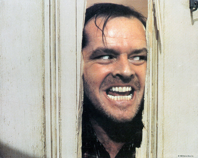 60 Real Doors Were Broken for the "Here's Johnny" Scene in the Shining