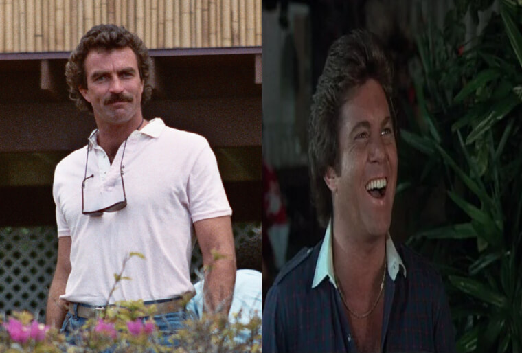 Magnum, P. I. 's Tom Selleck and Larry Manetti Actually Lived Together